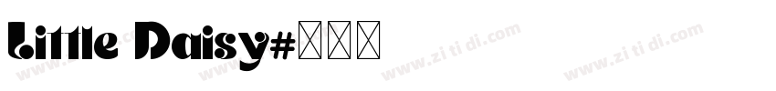 Little Daisy字体转换
